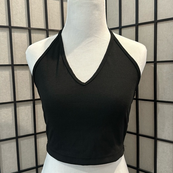 Cropped Halter Top - Picture 1 of 2